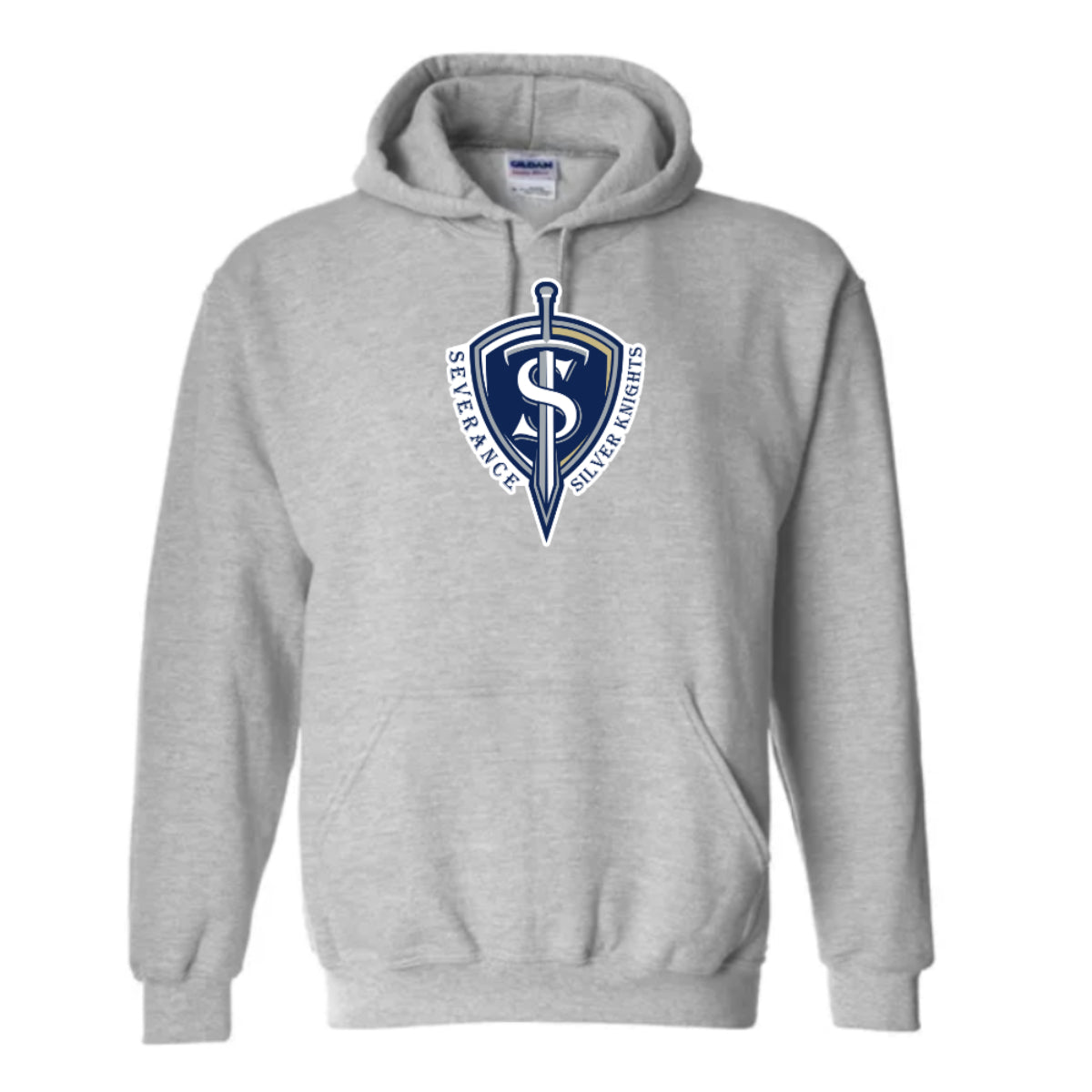 Severance Football Heavy Blend Hoodie, Traditional Design