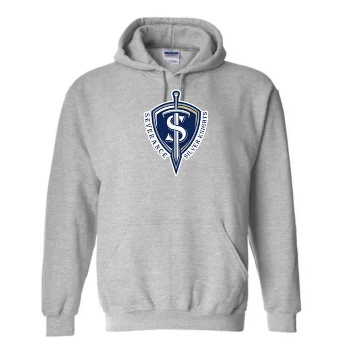 Severance Football Heavy Blend Hoodie, Traditional Design
