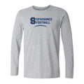 Severance Football Softstyle Long Sleeve T-Shirt (Design 2)